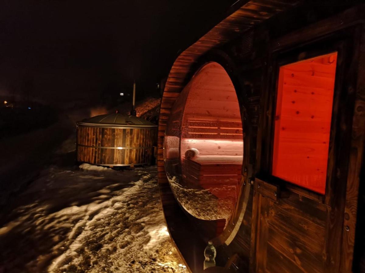 Koza U Woza Wypocznij W Gorach W Rytmie Slow Drewniany Dom Premium Z Widokiem Na Panorame Tatr Ecospa Strefa Fitness Zielona Farma Warsztaty (Adults Only) Szlembark Exterior photo